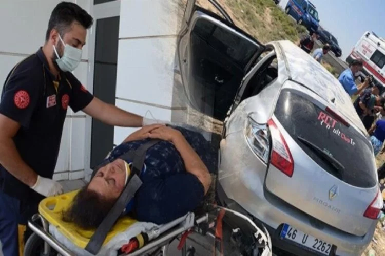 Aksaray'da düğün yolunda kaza: 5 yaralı