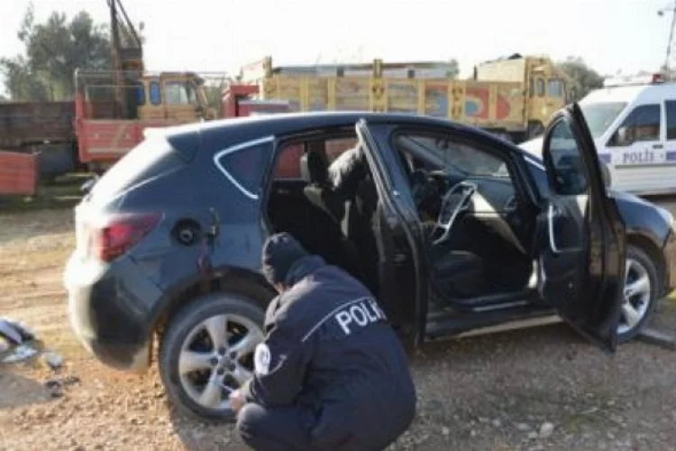 Bursa'da kiralık araçla mazot hırsızlığı
