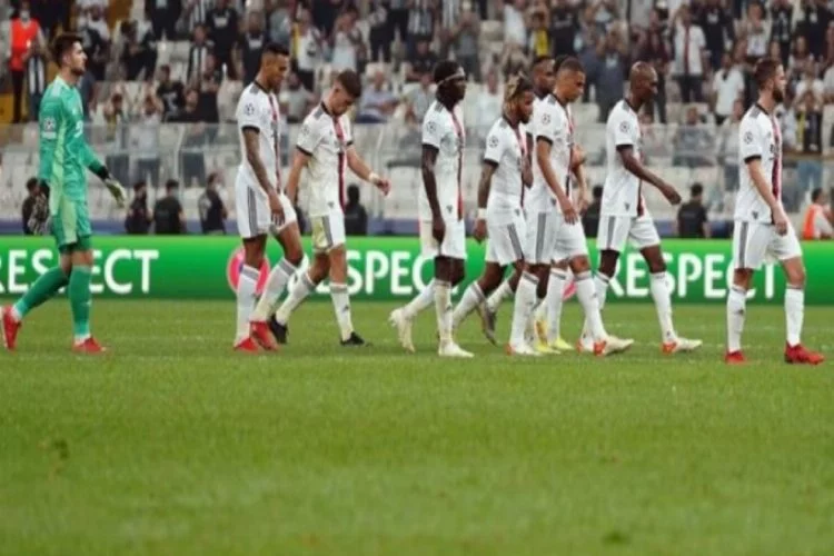 Beşiktaş 'Devler Ligi'ne mağlup başladı
