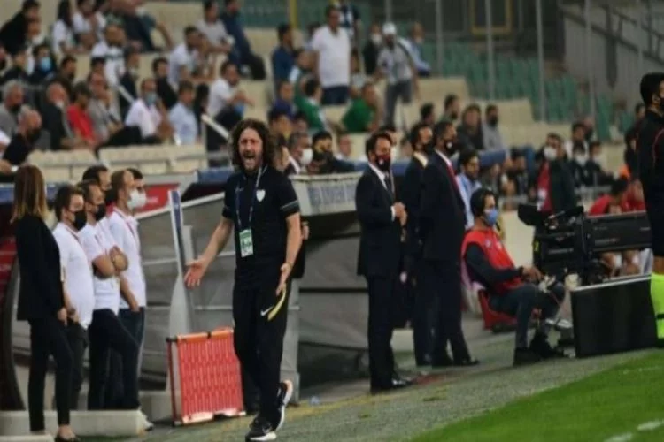 Bursaspor Teknik Direktörü Fatih Tekke: Biz kaos futbolu istemiyoruz