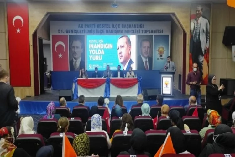 Bursa'da AK Parti Kestel İlçe Danışma Meclisi toplantısı yapıldı