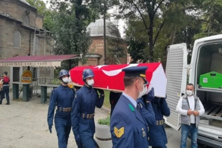 Bursa'da Kore Gazisi Rubacı, son yolculuğuna uğurlandı