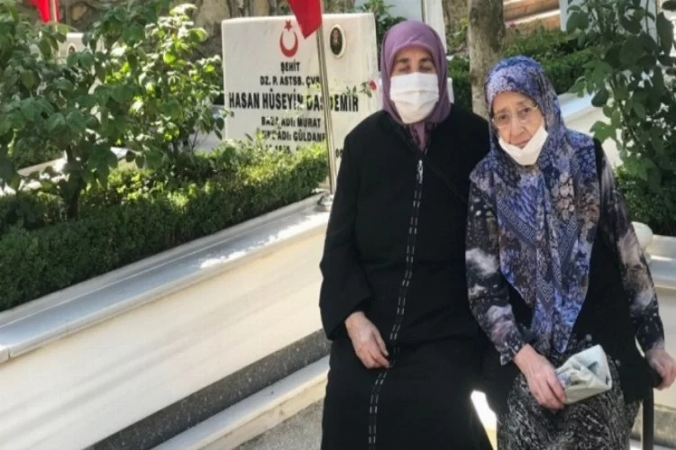 Bursa'da huzurevi sakinleri şehitleri andı