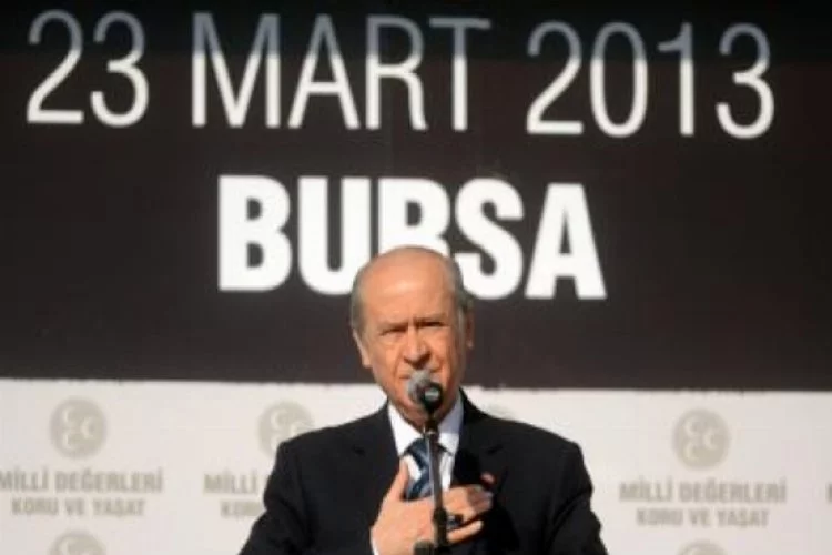 MHP Genel Başkanı Bahçeli Bursa'ya geliyor