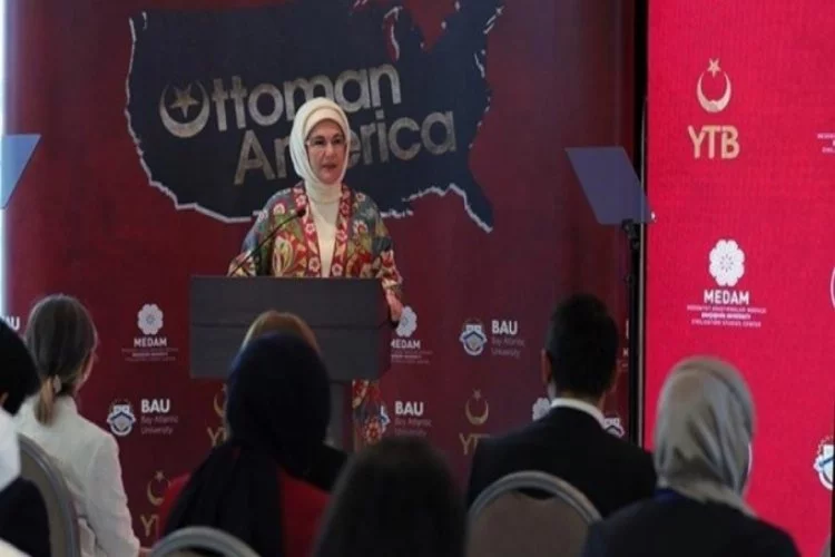 Emine Erdoğan, Osmanlı'nın Amerikası Belgeseli tanıtımına katıldı