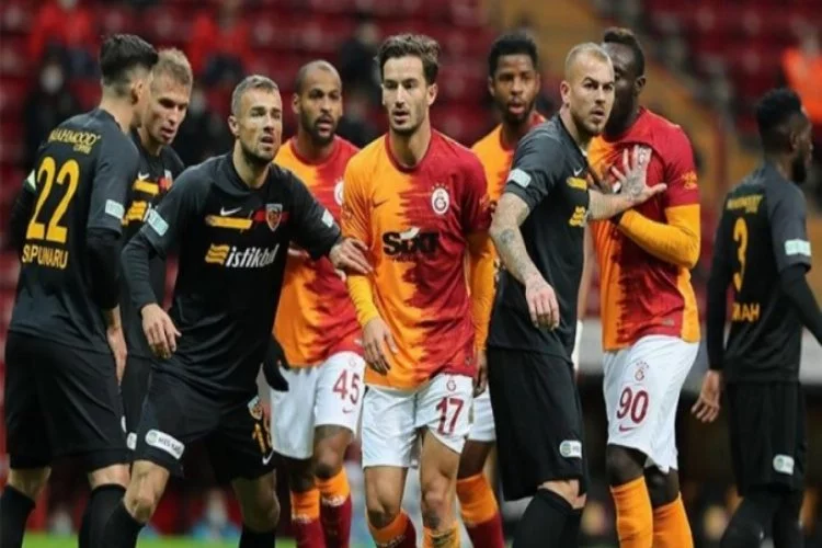 Galatasaray ile Kayserispor 51. randevuda