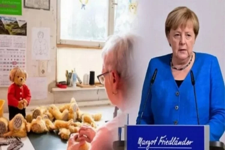Merkel'in oyuncak ayısı yok satıyor!