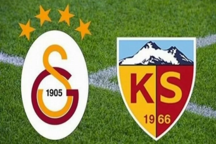 Galatasaray - Kayserispor muhtemel onbirler