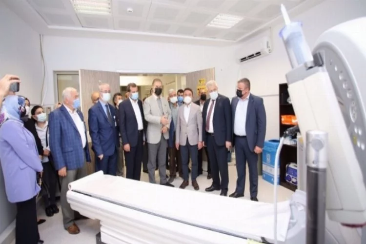 Bursa Cüneyt Yıldız Hastanesi tomografi cihazına kavuştu