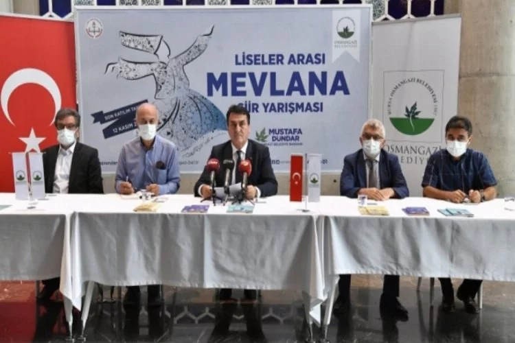 Bursa'da Mevlana Şiir Yarışması başladı