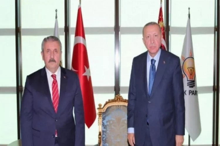 Erdoğan, Destici'yi kabul etti