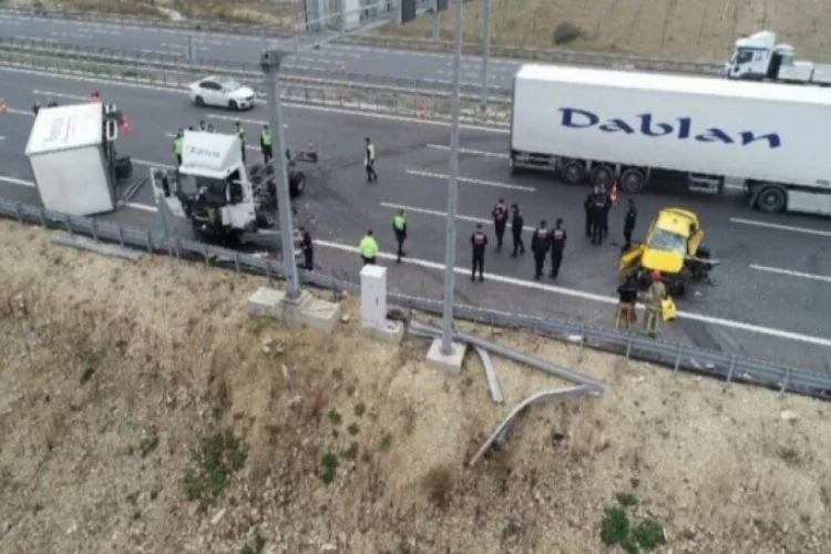 Kuzey Marmara Otoyolu'nda ölümlü kaza!