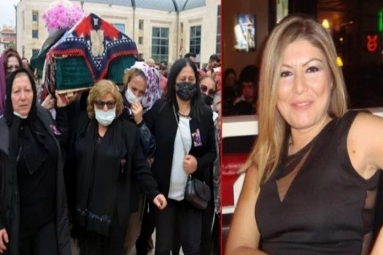 Boğazı kesilerek öldürülen Esra Yıldız'ın tabutunu kadınlar taşıdı