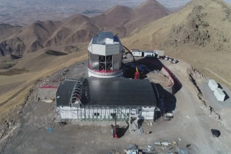 Türkiye'nin en büyük kızılötesi teleskobunda sona gelindi