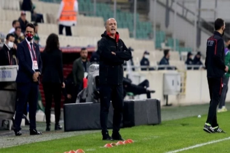 Bursaspor Teknik Direktörü Bizati'den maç sonu açıklaması