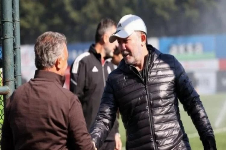 Beşiktaş Başkanı Çebi, derbi hazırlıklarını izledi