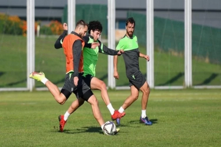 Bursaspor'da Balıkesirspor maçı hazırlıkları devam ediyor