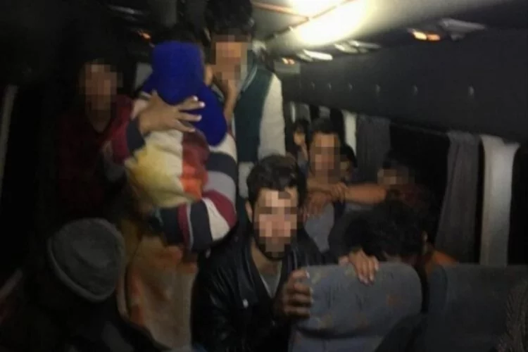 Kocaeli'de 40 düzensiz göçmen yakalandı