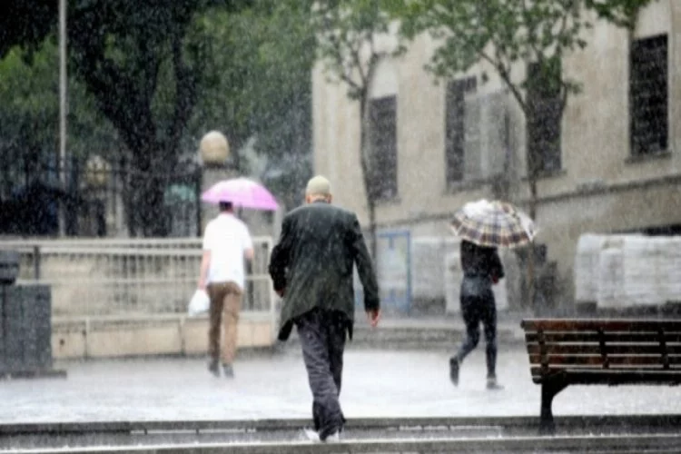 Meteoroloji'den Bursa'ya sağanak yağış uyarısı! (Bursa'da hava bugün nasıl olacak?)