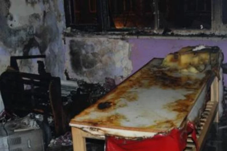Bursa'daki masaj salonunda korkutan yangın