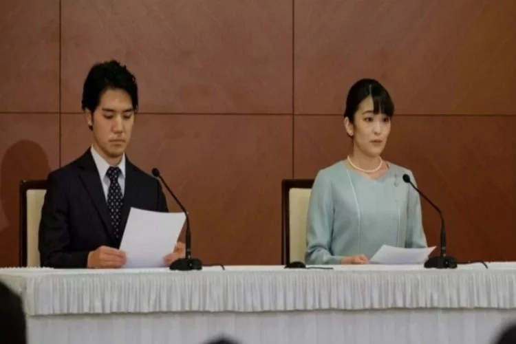 Japon Prenses Mako ile eşi Komuro evliliklerine ilişkin soruları yanıtladı