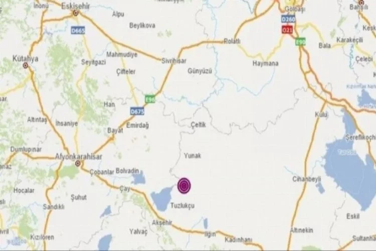 Konya'da 4 büyüklüğünde deprem!