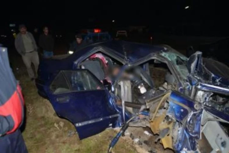 Bursa'daki korkunç kazada hayatını kaybetti