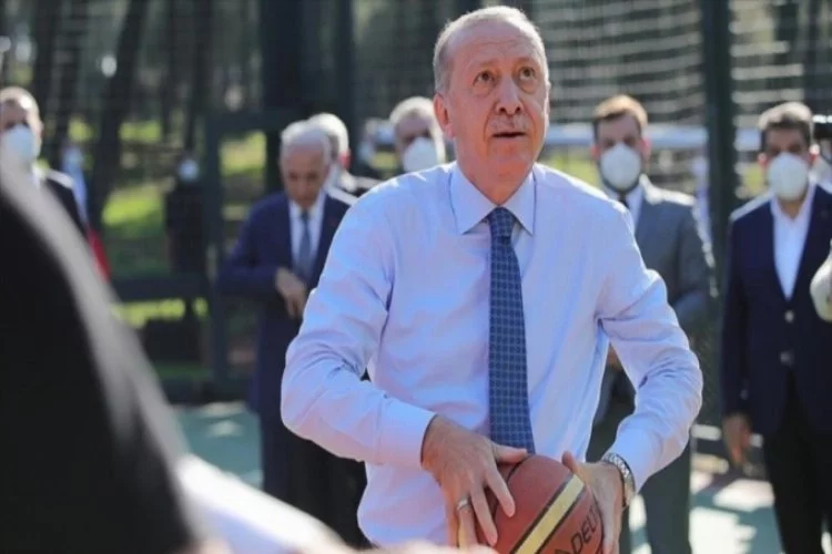 Erdoğan'ın gençlerle yaptığı basketbol maçının perde arkası! "Ayıp oluyor"