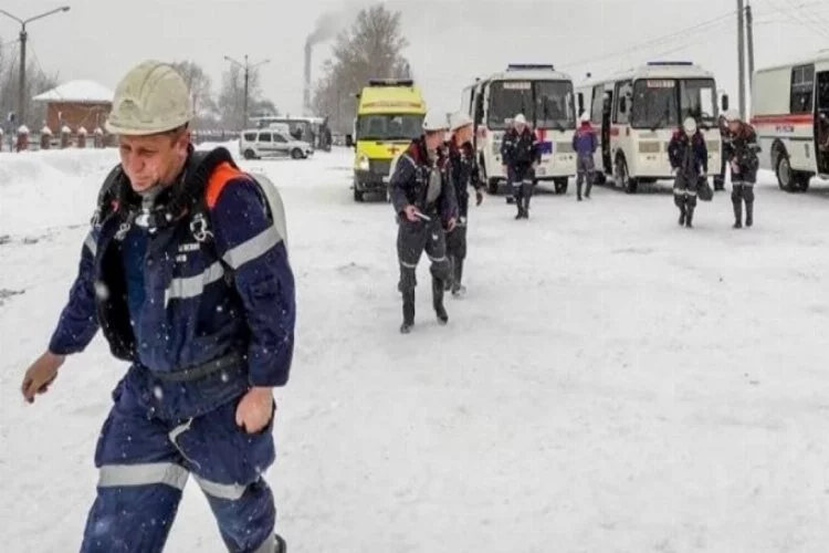 Rusya'da maden faciası: 6 kişi öldü, onlarca kişi toprak altında kaldı!