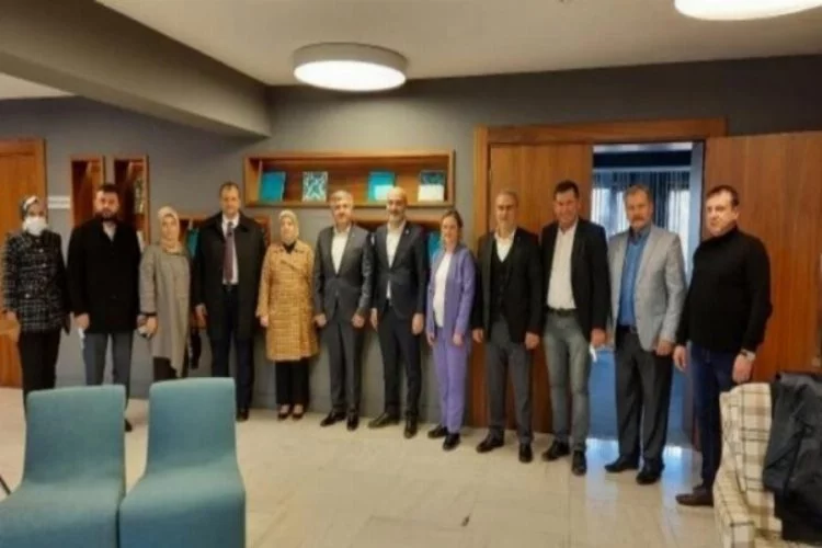 AK Parti Milletvekillerinden Bursa İznik TSO'ya ziyaret