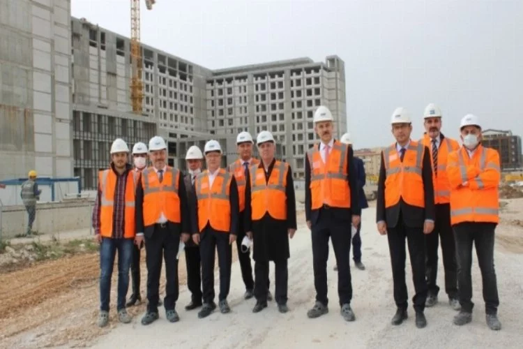 Bursa'nın yeni sağlık üssünde hedef 2023: Ali Osman Sönmez Devlet Hastanesi