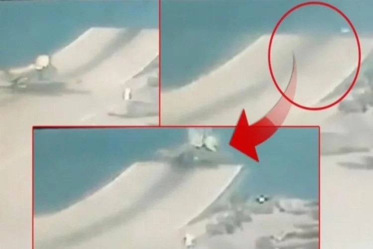 Akılalmaz görüntü basına sızdı: 100 milyonluk F-35 suya böyle gömüldü!