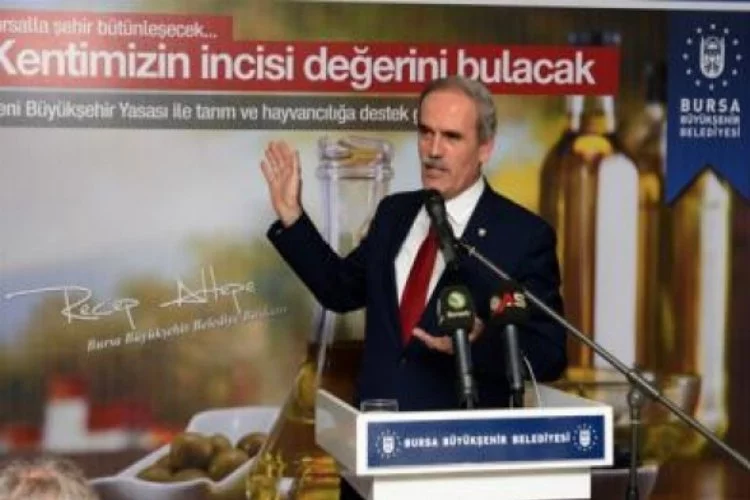 Bursa Büyükşehir Belediye Başkanı Altepe'den çarpıcı açıklamalar