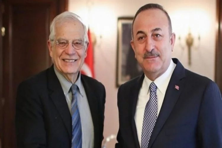 Bakan Çavuşoğlu, AB Komisyon Başkan Yardımcısı Borrell ile görüştü