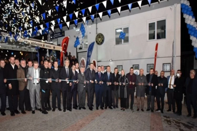 Bursa Namık Kemal Spor Kulübü hizmet binası hizmete açıldı