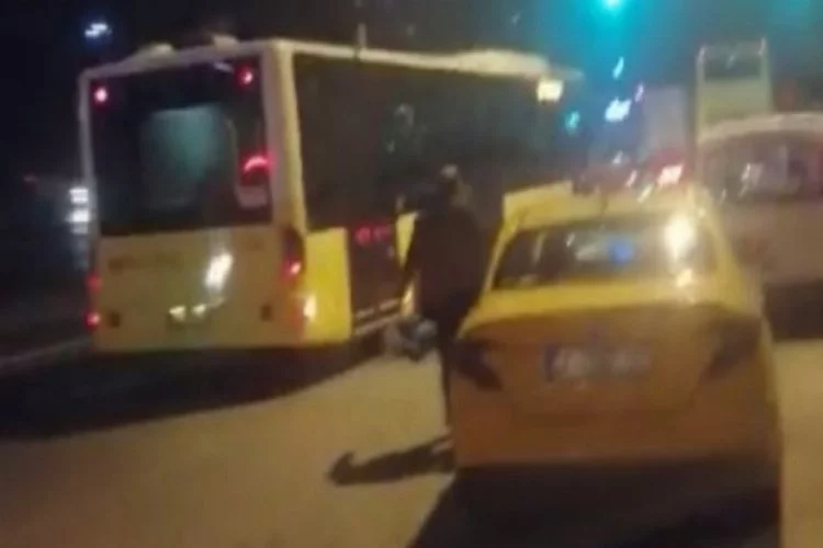 Taksici kadın yolcuya dehşeti yaşattı! Canından oluyordu
