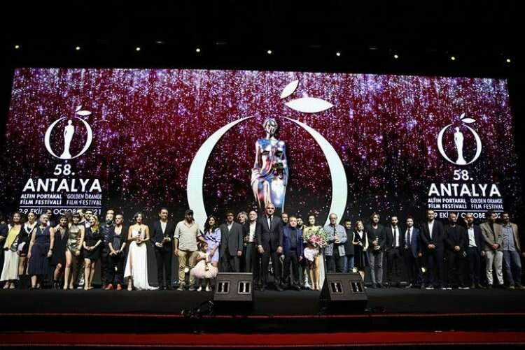 58. Altın Portakal Film Festivali'nin ödül töreni gerçekleştirildi