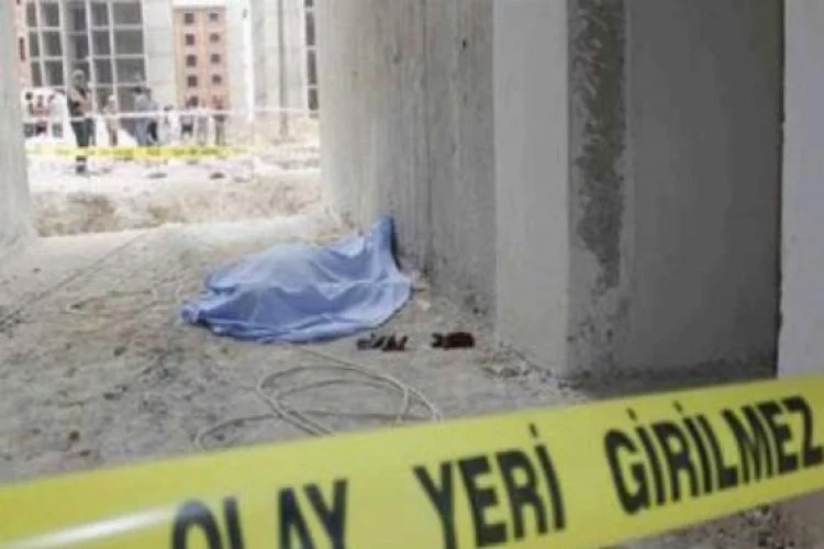 Bursa'da inşaat alanındaki feci kazada korkunç ölüm