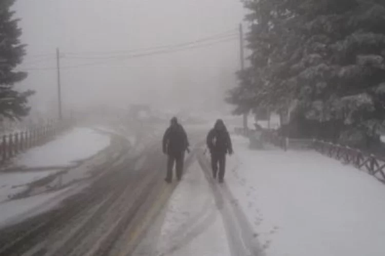 Bursa'da kar sürprizi