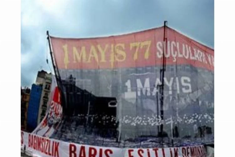 Taksim'de 1 Mayıs coşkusu