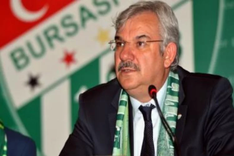Bursaspor Başkanı Bölükbaşı'ndan çok çarpıcı UEFA açıklaması