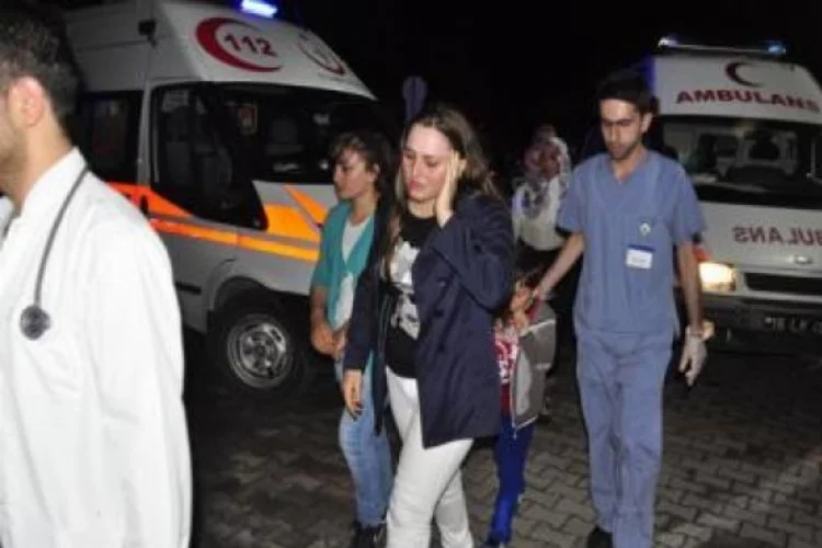 Bursa'da feci kazada 8 kişi ölümden döndü