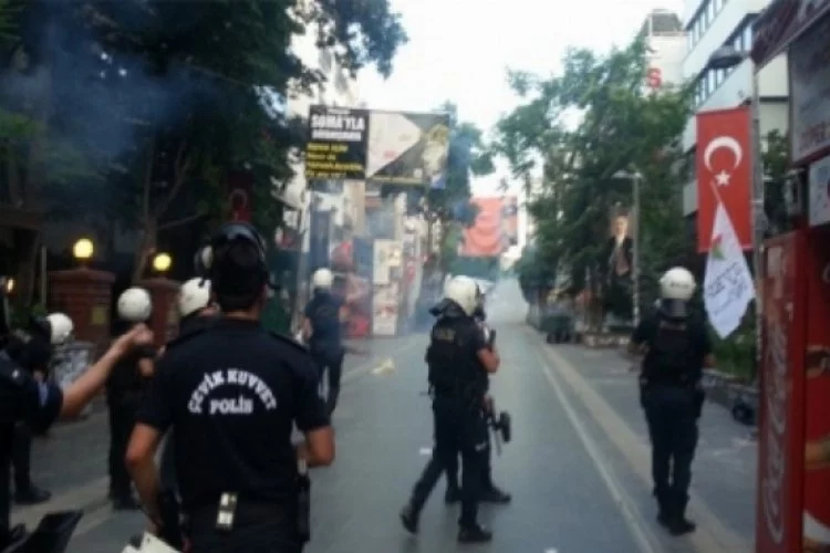 Kızılay'da polis müdahalesi