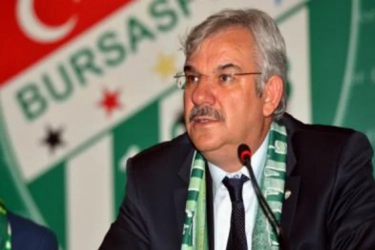 Bursaspor Başkanı Bölükbaşı'ndan çarpıcı Enes Ünal açıklaması