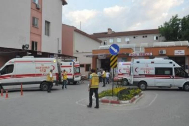 Bursa'da uyuşturucu madde alan genç hastanelik oldu