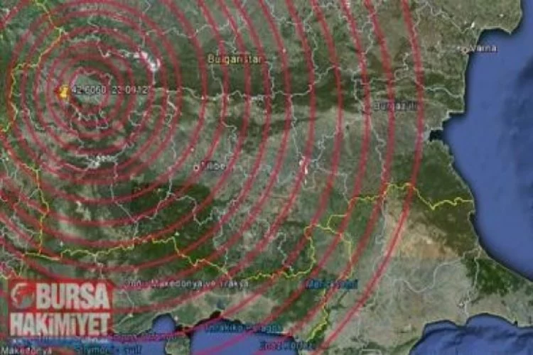  Bulgaristan'da deprem