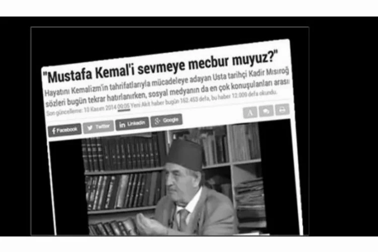 Yeni Akit'ten skandal Atatürk haberi