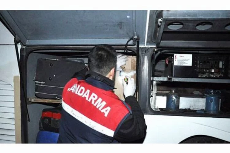 Bursa'da Jandarma'dan kaçakçılık operasyonu
