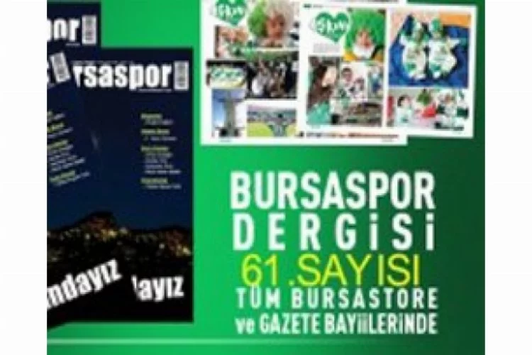  Bursaspor Dergisi çıktı