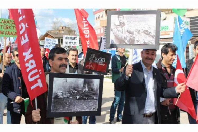 Hocalı soykırımı Bursa'da kınandı